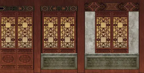 兴安隔扇槛窗的基本构造和饰件