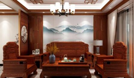 兴安如何装饰中式风格客厅？